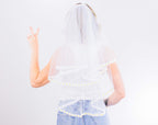 Daisy Trim 90's Bachelorette Party Veil
